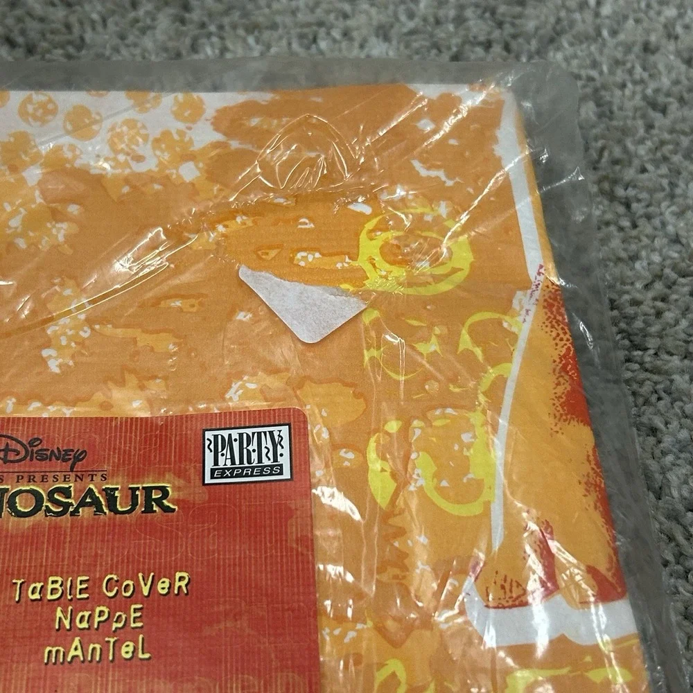 Disney Dinosaur Hallmark‎ Party Express Table Cover Cloth New 59